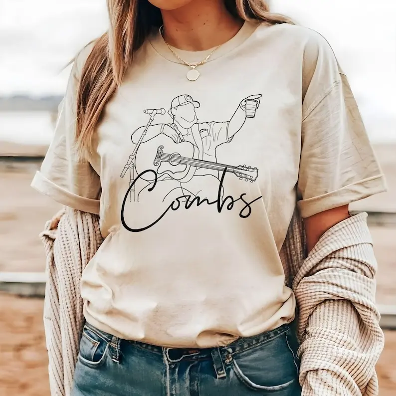 Luke Country Music Shirt Cowboy Combs Unisex T-Shirt