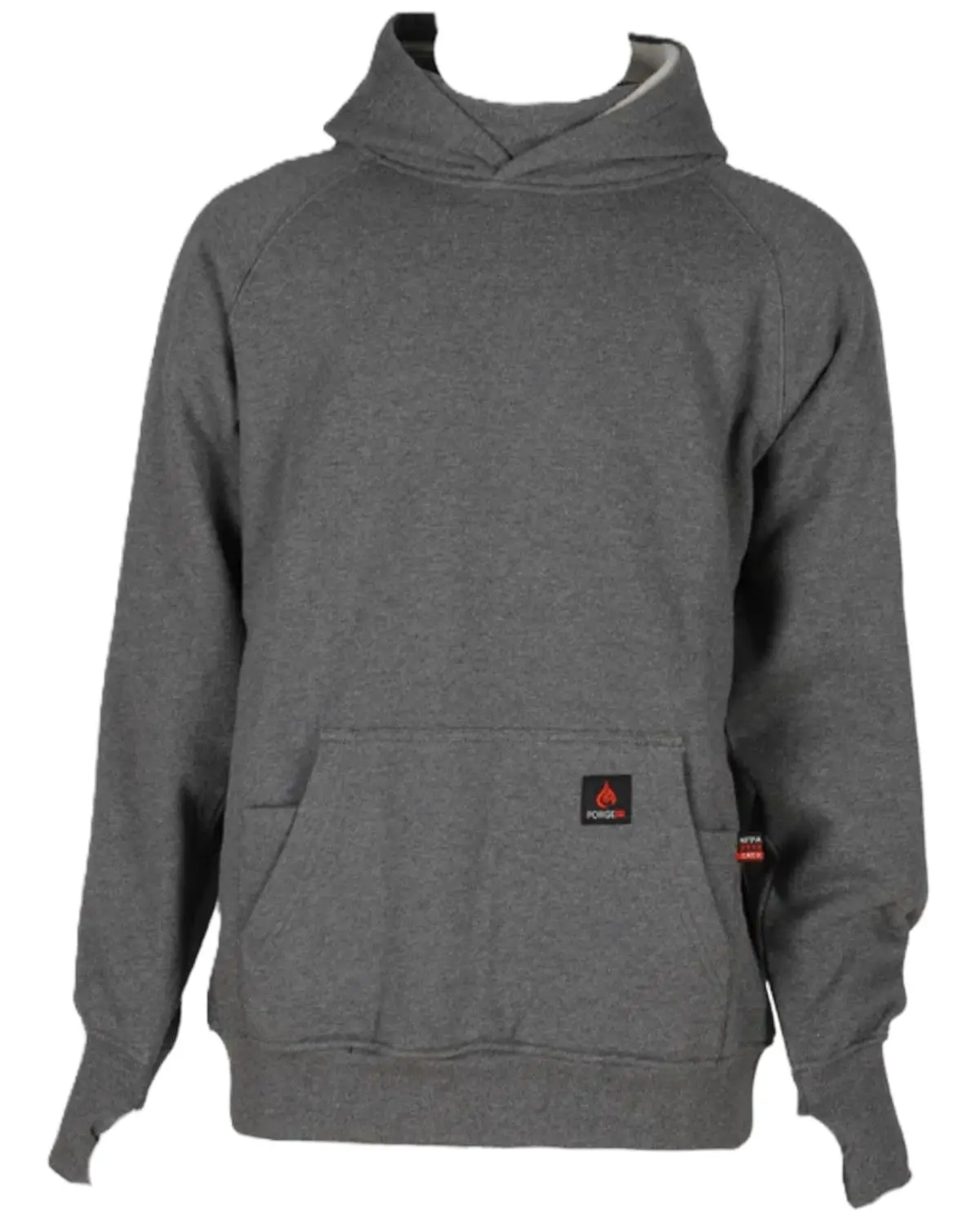 Forge Workwear Men's Men'S Fr Graphic Hooded Sweatshirt - Mfrhdygp33-Gry