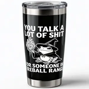 20oz Dungeons Dragons Gifts for Men Tumbler - DND, D&D, D and D Gifts for DnD Lovers, Dungeon Master Gift for Women, Men Gamer Frog Coffee Mugs