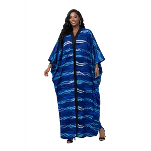 CRZ African Ankara Corset Bubu With Tape