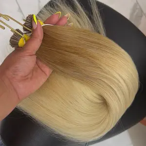 Ombré Cenizo Itips Hair Extensions - Lightweight and Natural Look