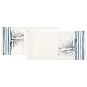 13" x 72" Let Your Dreams Set Sail Table Runnerby Valerie