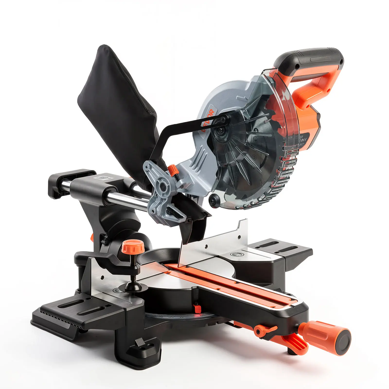 VEVOR Cordless Sliding Compound Miter Saw - 7-1/4 in Circular Blade Wood Cutter, 18.5V DC Battery Powered, LED Precision Alignment, Adjustable Angles, Battery & Charger Included, for Metal Cutting, Circular Blade Mitre Saws