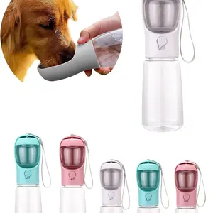 Pet Water Bottle with Food Container Portable Leak-Proof Pet Water Dispenser Ideal for walks, hikes, and travel Essential accessory for puppies and dogs of all sizes Perfect gift for your furry friend