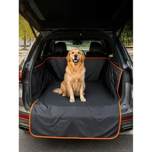Heavy Duty Pet Car Mat for Large Dogs Thick Waterproof Non Slip Backseat Trunk Protector Durable Scratch Resistant