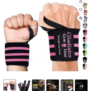 Gladiator gym gear wrist wrap