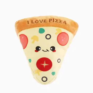 Plush Pizza (Dog Toy)