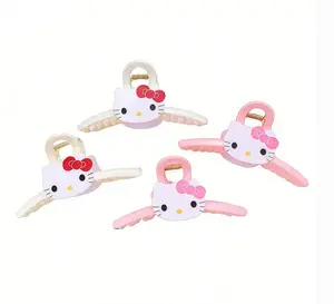 Sanrio Hello Kitty Grab Clip Adorable Pink Character Design for Bags Hats Compact Stylish Accessory for Everyday Use Hairpin