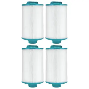 Hurricane Advanced Pool Filter Cartridge Replace w/ Advanced Bond Filter, 4 Pack