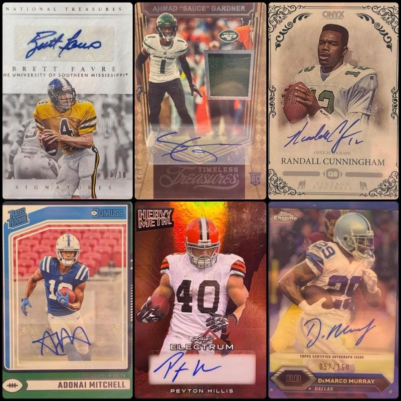 Clearly Football 648 Autograph Pack with One Card Per Pack