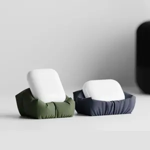 AirPods Pro 2 Earbuds Wireless Charging Case, Desktop Plastic Stand Holder, High Aesthetic Creative Design, Compatible with AirPods Pro 2