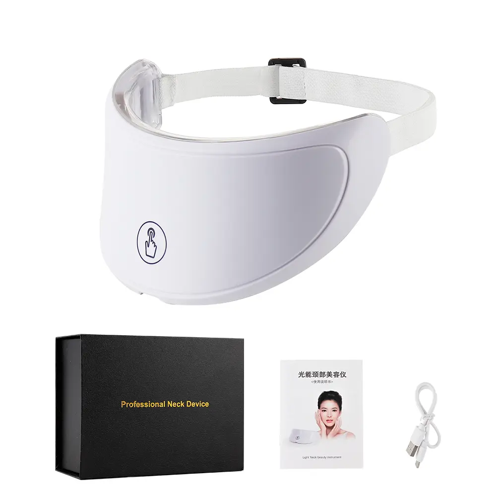 Foreverlily Wireless LED Facial Device for Effective Treatment - Compact Skincare Tool with Touch Control, Made from Durable ABS
