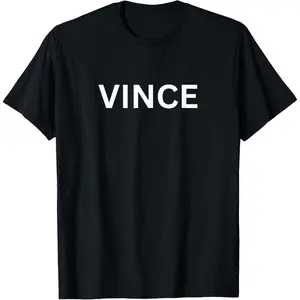 Man's Vince Hilarious Color Of Money 80s Nerd Geek Graphic T-Shirt