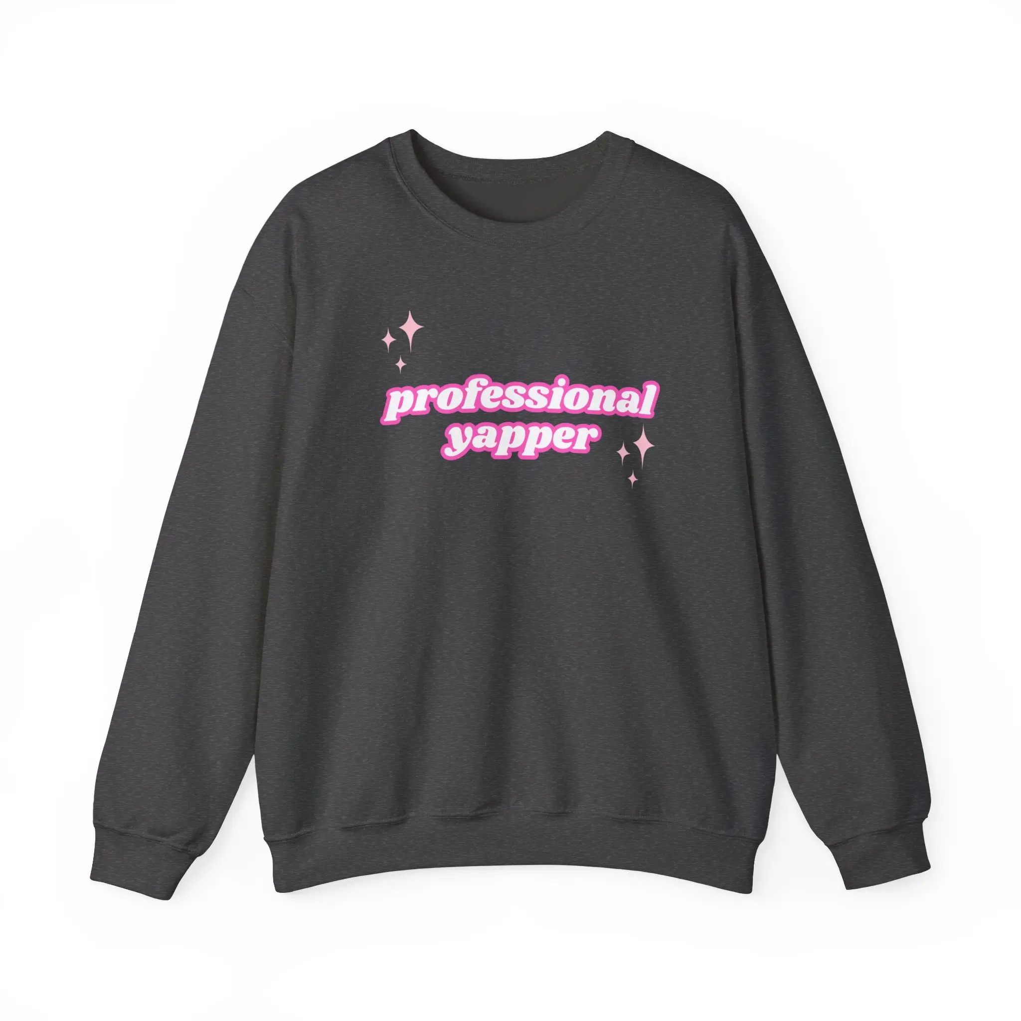 Women's Sweater Professional Yapper Sweatshirt, Crewneck Jumper, Funny Dog Lover Gift, Comfy Pullover, Lightweight Fleece Top