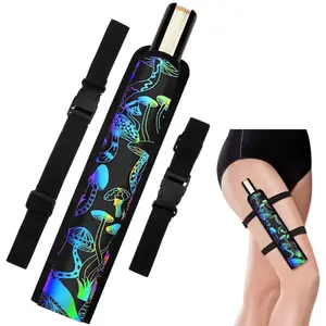 1 Pack Fan Rave Holder - Fan Holster - Rave Festival Accessories | Hand Fan Holder & Thigh Holster Rave