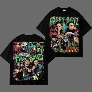 [WWE] Vintage Hardy Boyz Graphic Tee, Jeff Hardy Matt Hardy Shirt, Y2K Wrestling Aesthetic Tee, Retro WWE Style Streetwear, Broken Matt Hardy Era, Grunge Graphic T Shirt, 90s 2000s Wrestling Fan Gift