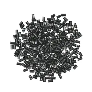 500 3.4 Mm Rings Links Beads Non-silicone Copper Tubes Microlink For Hair Extensions (black)