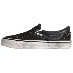 Men's Vans Premium Classic Slip-On Sports Sneaker - Pearlized Pack, Blackout Design