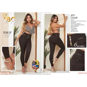 IBC Jeans Colombiano Premium con Faja interna que te dará una mejor comprensión de abdomen. Bottom Pants