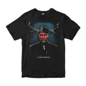 Hannibal TV Series T-Shirt, Mads Mikkelsen Shirt, Men's and Women's Sizes HNB-757041 ES6HK6