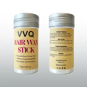 VVQ BEAUTE Hair Wax Stick for Flyaways Control and Hair Styling Slick Back Hairstyle Smoothing Hair Wax Stick Heatless Tool for Kids and Women Haircare Gel Hair Smoothing Stick
