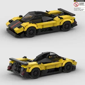 255 Piece Race Car Toy Building Blocks Set, Educational Assembly Model for Kids, Creative Game and Learning Gift, Fun Stem Learning Experience, Building Kit