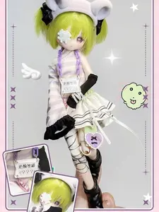 Lovely kwaidan 【Cute Horror Syory】 1/8 BJD Series Blind Box Figure –  Collectible desktop decor figures Exquisite Art Collectible Toy with Detailed Outfit, Perfect Gift for Girls, Friends & BJD Lover