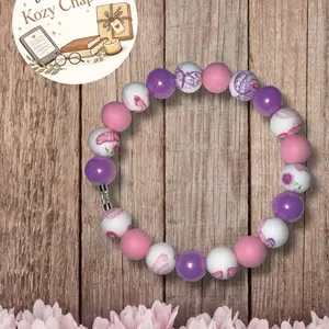 Pink/Purple Butterfly Wristlet