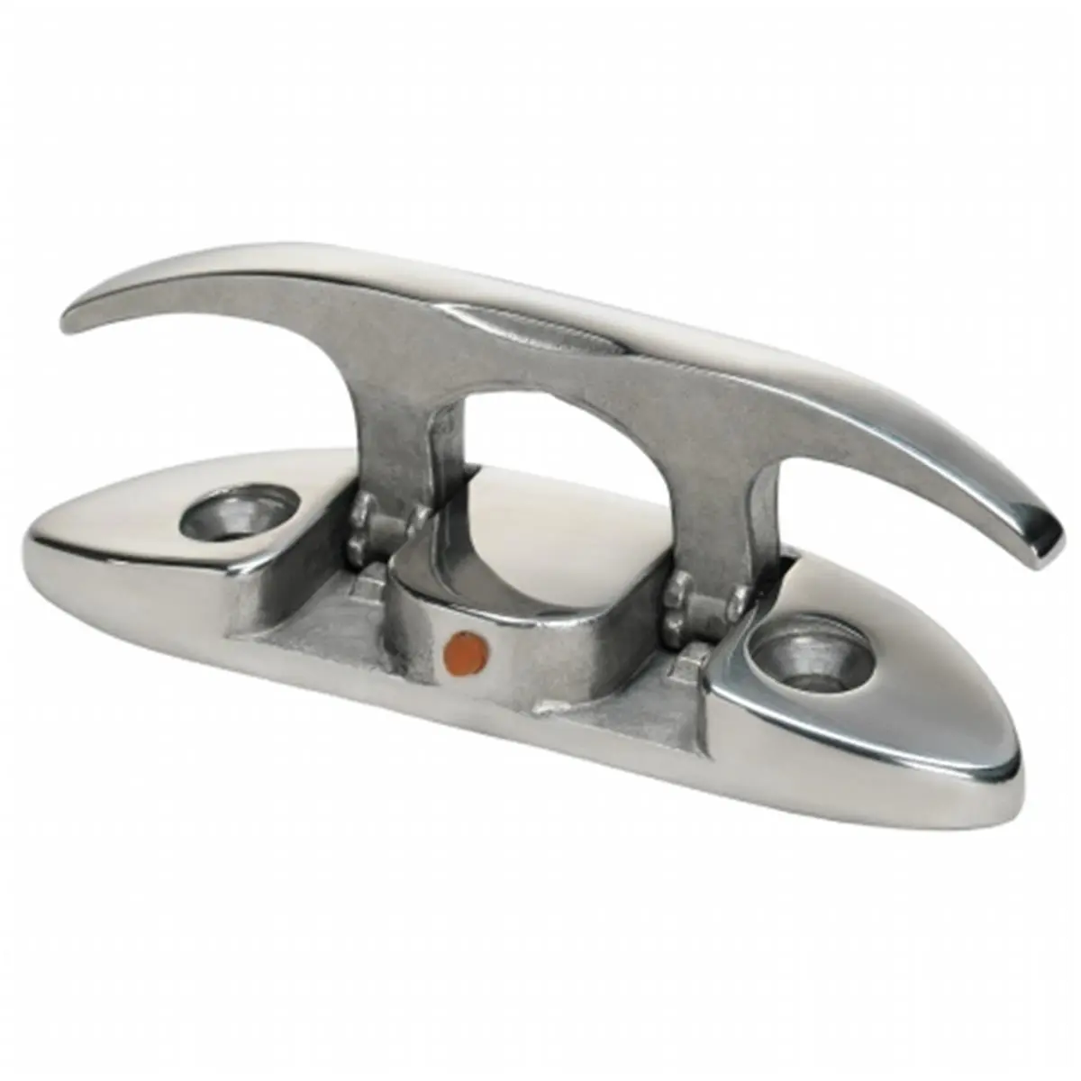 212 MAIN 6-Inch Stainless Steel Metal Folding Cleat - Compact Top-Mount Accessory for Water Sports Enthusiasts, Kayaking, Accessories, Parts, 6 In., Length 6"
