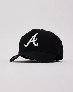 Mens 47 Brand MLB Atlanta Braves Clean Up Cap