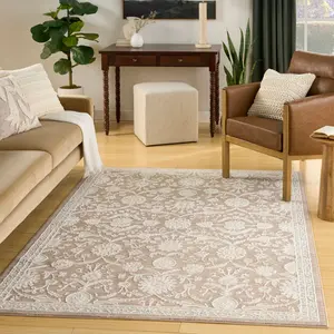 Nourison Isla Vintage Floral Indoor Area Rug, Home Decor Rug, Decorative Soft Furnishings Carpet for Living Spaces, Decorative Rugs