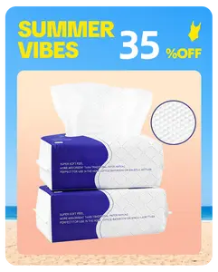 120pcs Disposable Face Towel 20x20cm Clean Towels for Women Girls Men Boys Unscented Ultra Soft for Washing Face Cleansing Makeup Removing Baby Care - Compressed Tissue