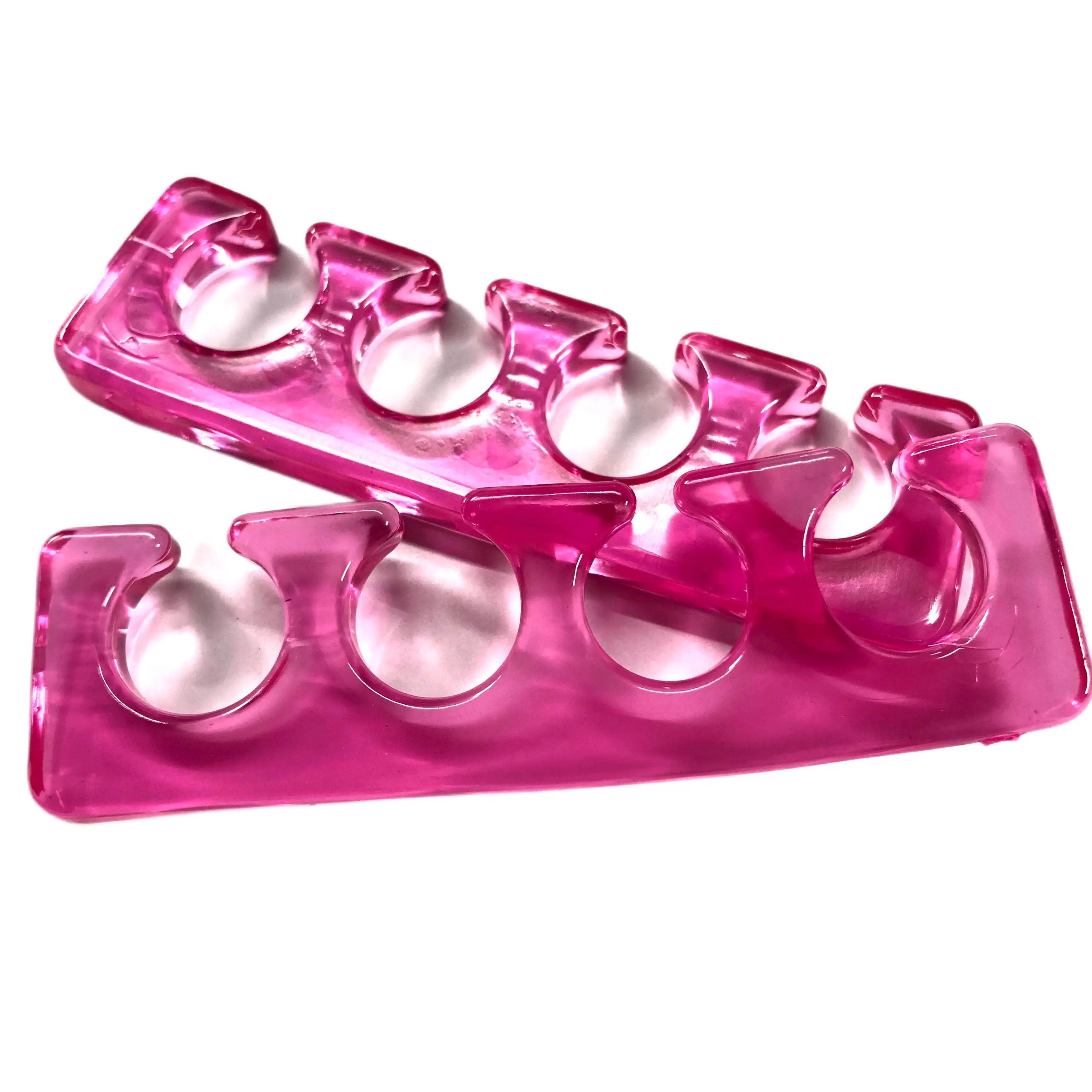 PINK JELLY TOE SEPARATORS - 1 SET (2 PIECES)