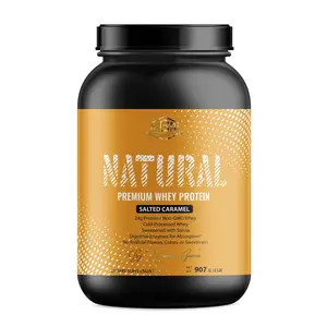 2lb Whey Natural Salted Caramel – 28 serv.