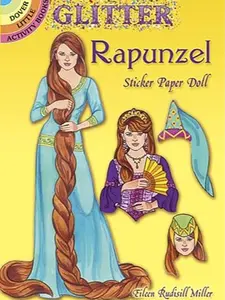 Glitter Rapunzel Sticker Paper Doll Format: Other - New Book