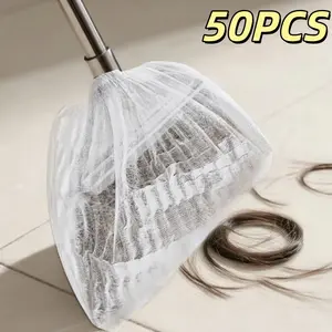 50/100 Pcs Disposable Broom Set, Electrostatic Hair & Dust Remover, Non-Polyester Material, Reusable, Time-Saving Clean, for Cars, Electronics, Walls
