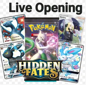 Hidden Fates Booster Pack x1 - Rip Live