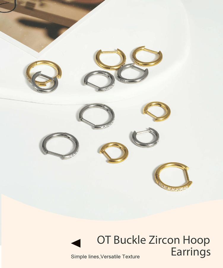 GGIRL Trendy, Versatile, And Unique Designs Suitable For Multiple Piercings—Stackable Earrings For Cartilage, Earlobes, And Helix Piercings. This Three-Size Earring Set Makes The Perfect Gift For Earring Enthusiasts And Fans Of Layered Styling