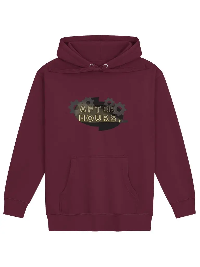 After Hours Logo Hoodie- Maroon