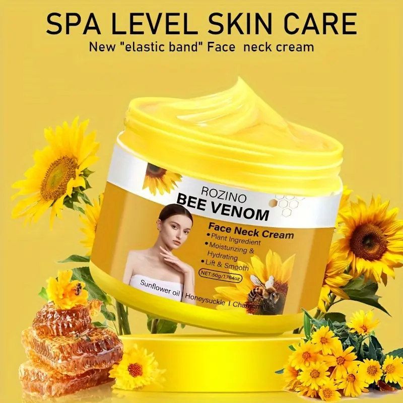 ROZINO Bee Venom Face & Neck Cream Anti-Aging Hydrating Lifting