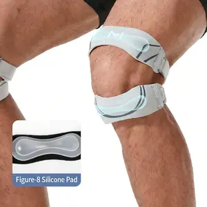1PCS Patellar Tendon Support Strap, Adjustable Patella Stabilizer Knee Brace