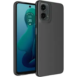 for Motorola  G 5G 2024 Case, Slim Fit Design, Flexible Frosting TPU Scratch-Resistant Phone Case, Black