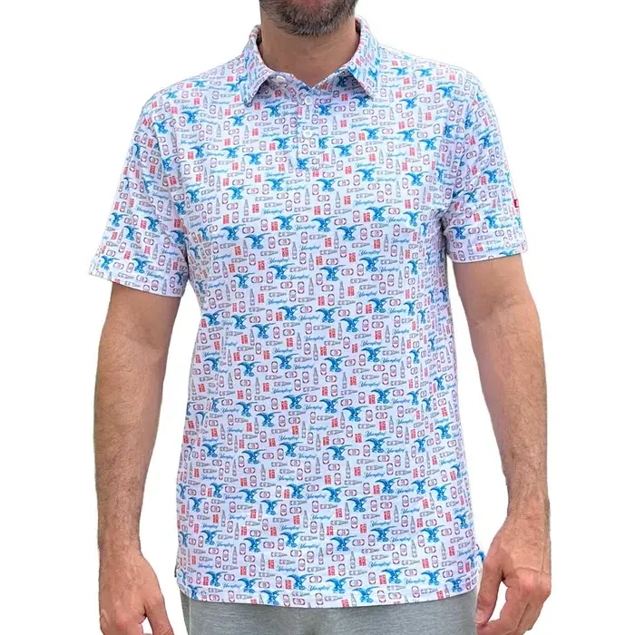 Yuengling - Beer Polo Men’s Performance Polo Shirt Menswear Top Outdoor Polyester Casual Fabric