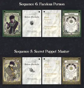 YUEWEN Lord of Mysteries - Oracle Series Acrylic Keychain Blind Box