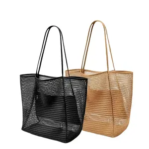 Mesh Beach Bag, Waterproof Beach Bag with Inner Bag, Summer Camping Travel Bag, Waterproof Wash Bag, Travel Cosmetic Bags, Swimming Bag, Outdoor Sports Bag, Travel Essentials, Beach Vacation Bag, Travel Toiletry Bag, Travel Toiletries Kit