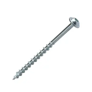 Massca Products 2-1/2'' Coarse Thread #8 Zinc Pocket Hole Screws - 100 Screws