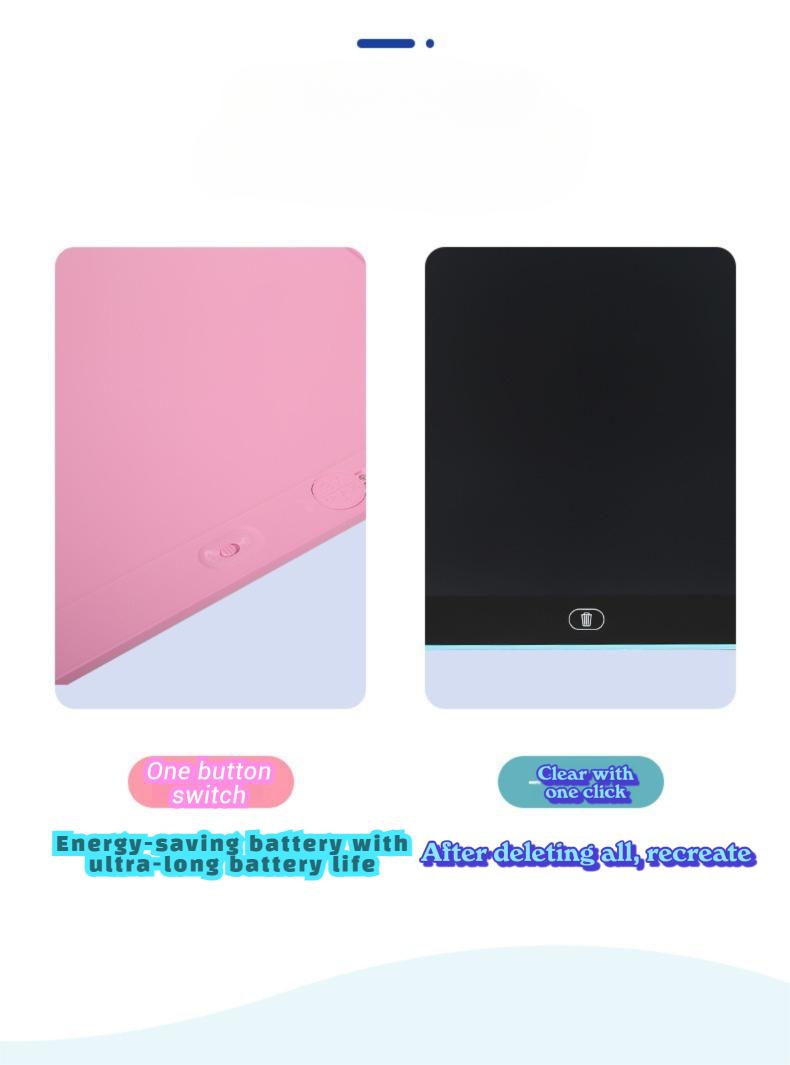 13-inch Oversized Screen Children's LCD Handwriting & Drawing Board One-click Clear Writing Practice Tablet Doodle Board for Kids Ideal Writing & Doodling TikTok Hot Item Fun Educational Tool