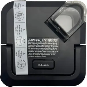 Blender 72 oz XL Pitcher Locking Lid, Jar Top Cover Replacement Part Compatible with Ninja 1000 1200 1500 Watt BL610 BL640 BL642 BL660 BL680 BL682 BL770 BN701 BN750 BN751 BN800 BN801 CT610 DB751