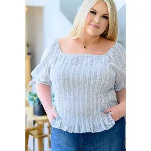 Anticipating More Smocked Blouse