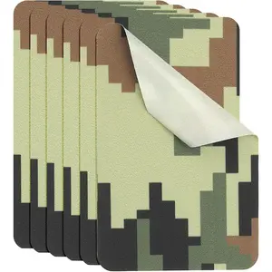 Nylon Repair Patch 3 x 2 Inch, 6 count Self-Adhesive Down Jacket Repair Patches  Fabric Repairing Tape for Tents Sleeping Bag Outdoor Camping Gear, Camouflage